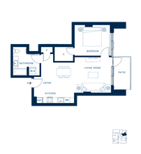 1x1 K 314 floor plan